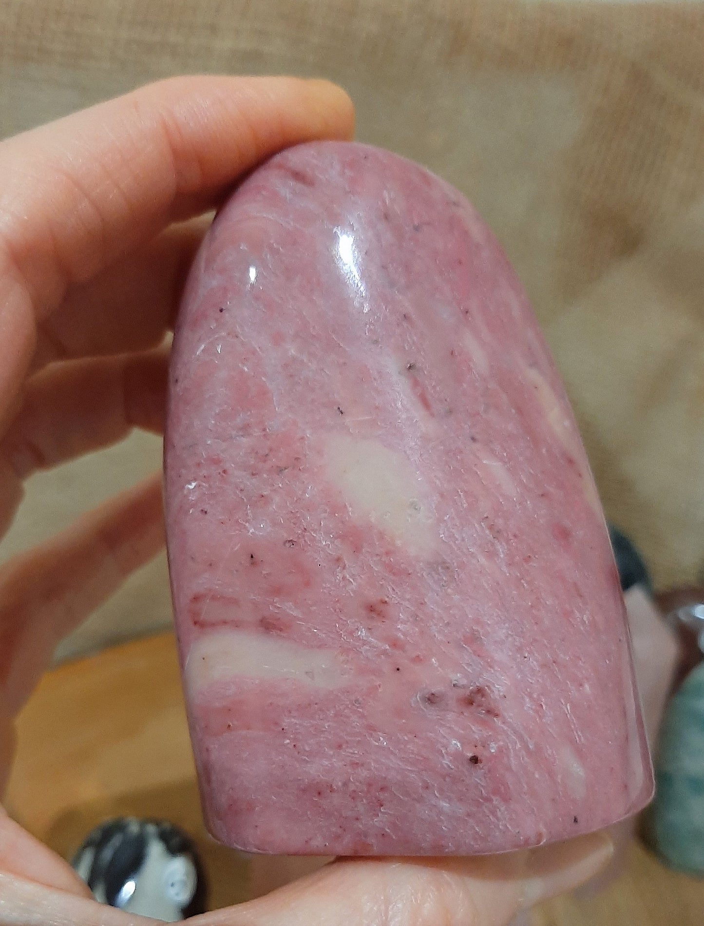 Rhodonite Freeform 8.5cm