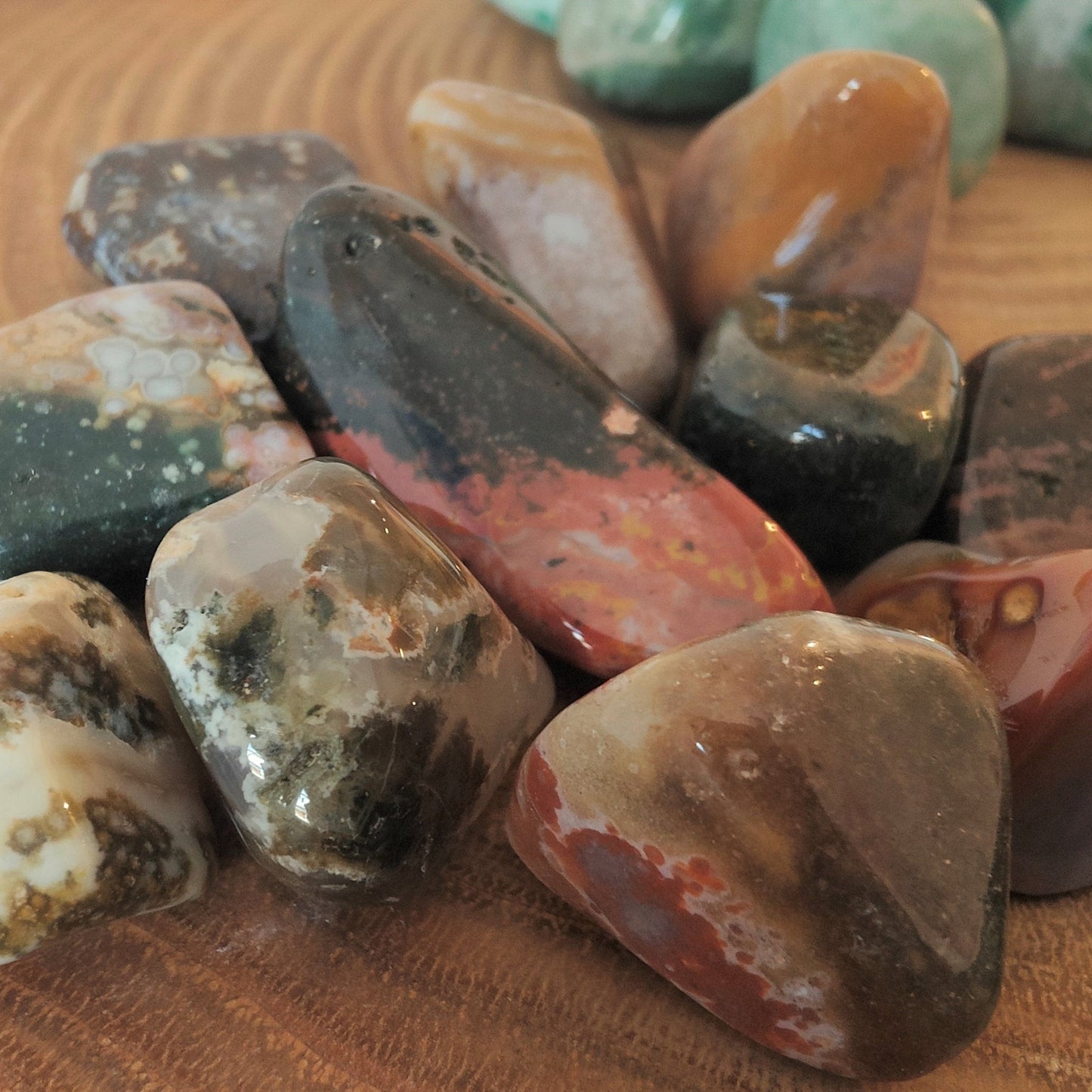 Ocean Jasper Tumblestone (M)