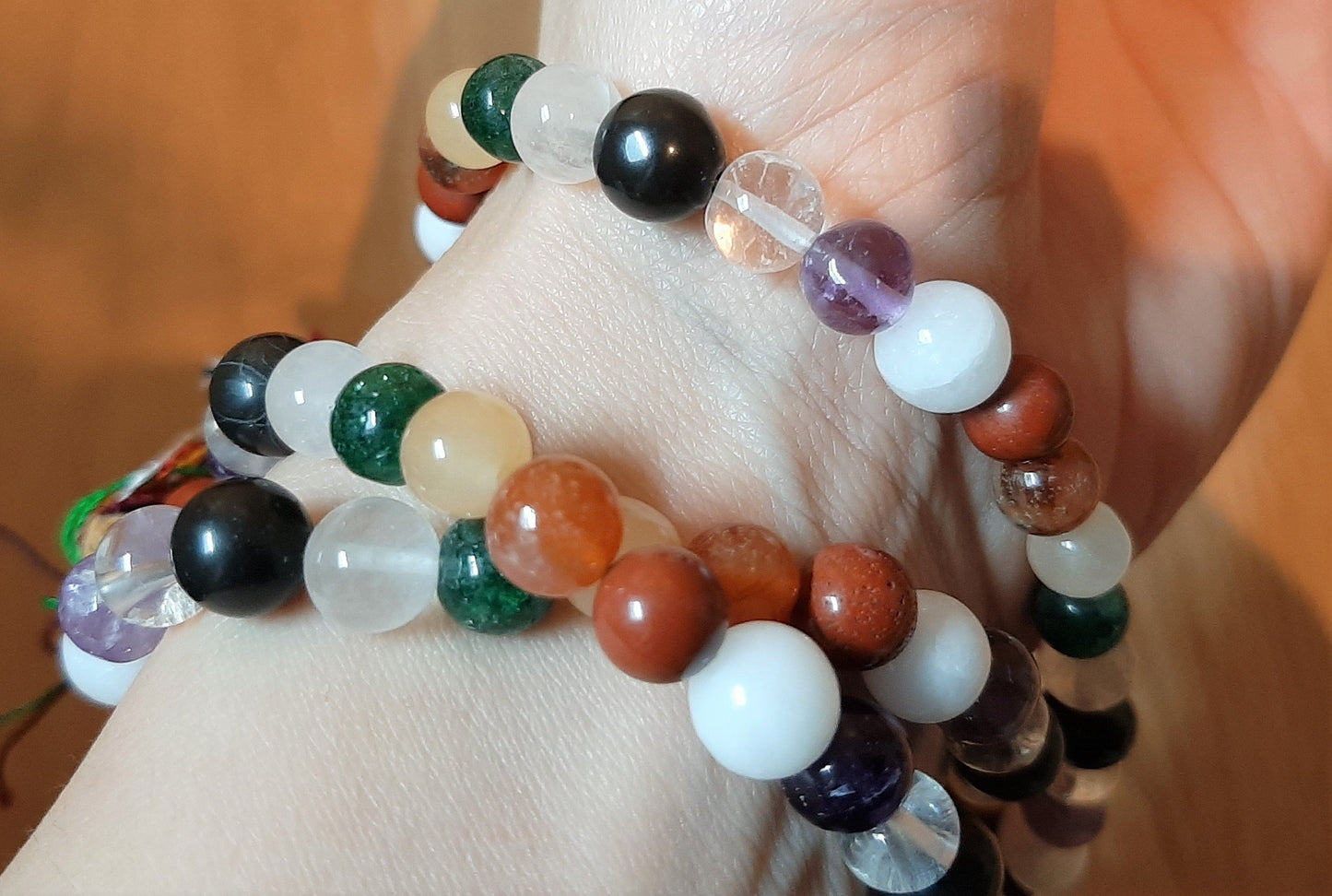9 Planet Mala Beads