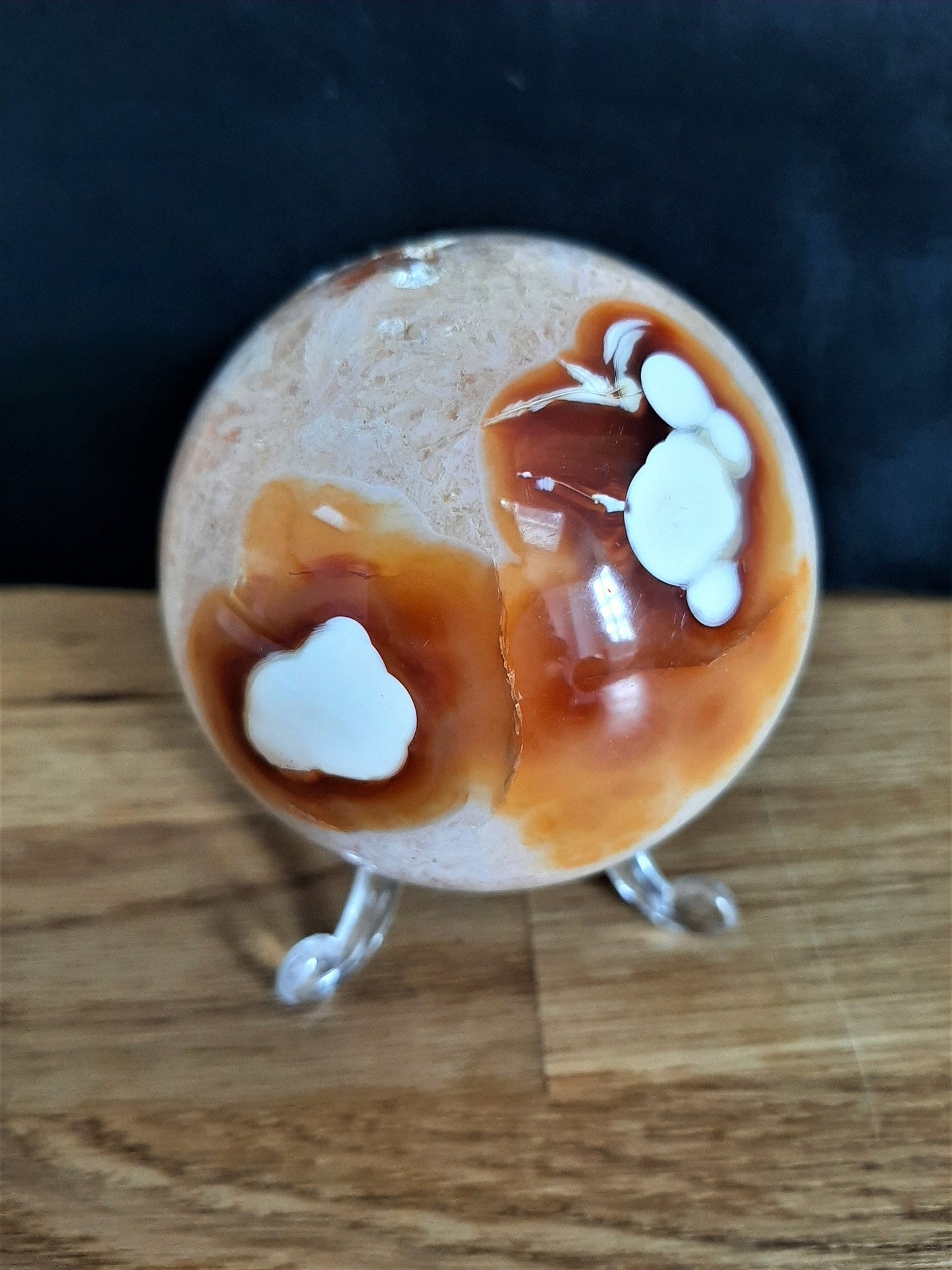 Carnelian Sphere 6.7cm