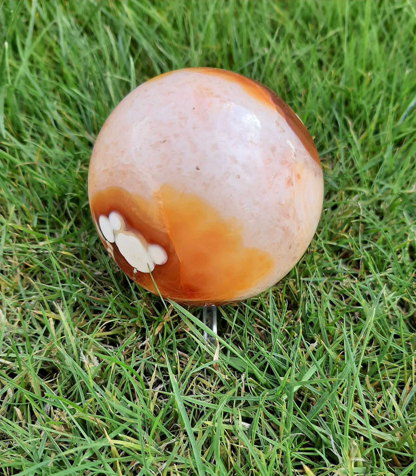 Carnelian Sphere 6.7cm