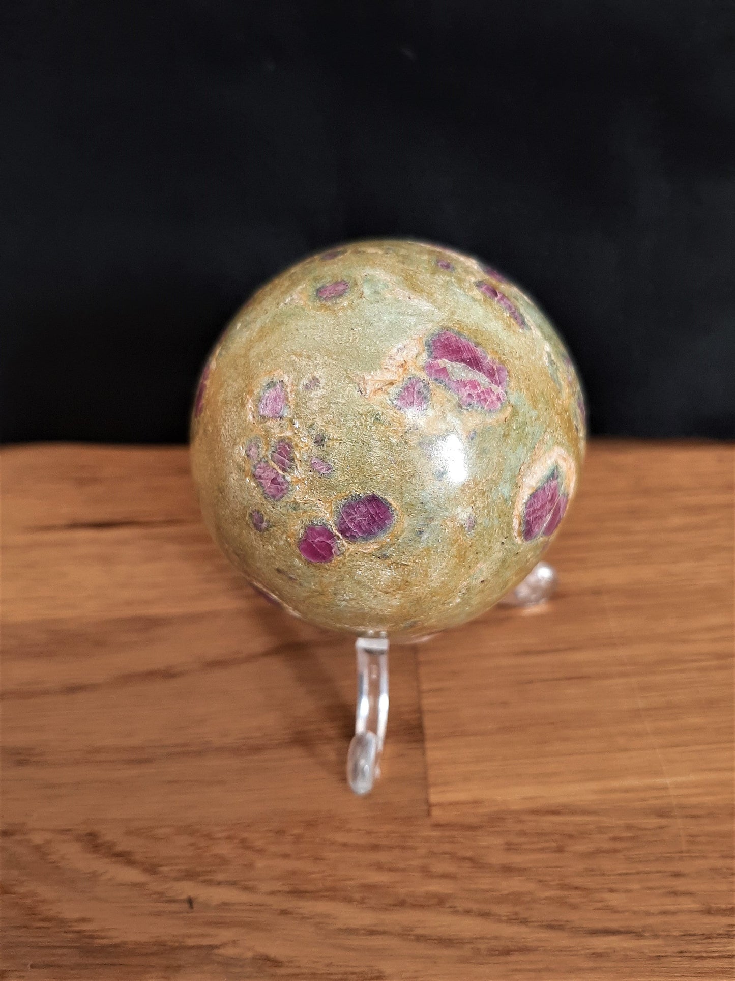 Ruby in Fuschite Sphere 5.4cm
