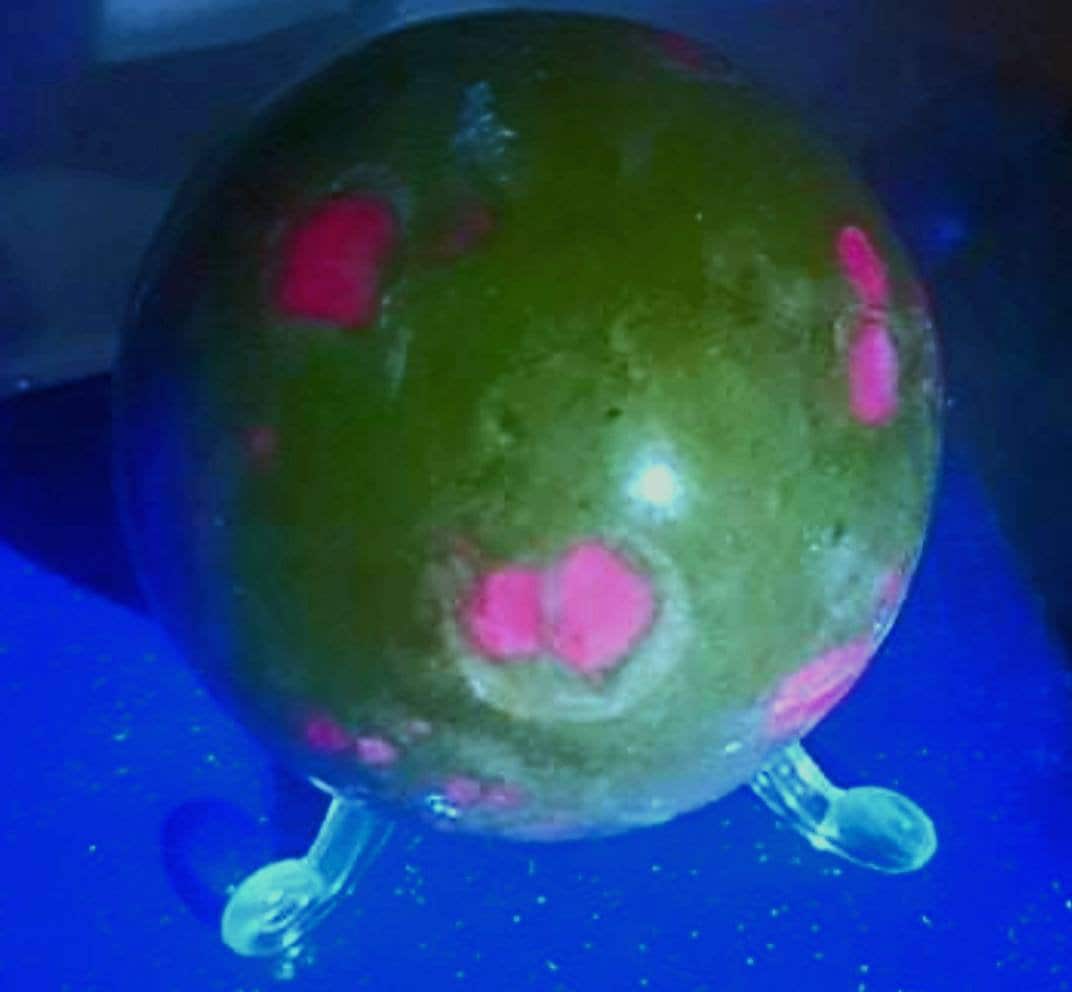 Ruby in Fuschite Sphere 5.4cm