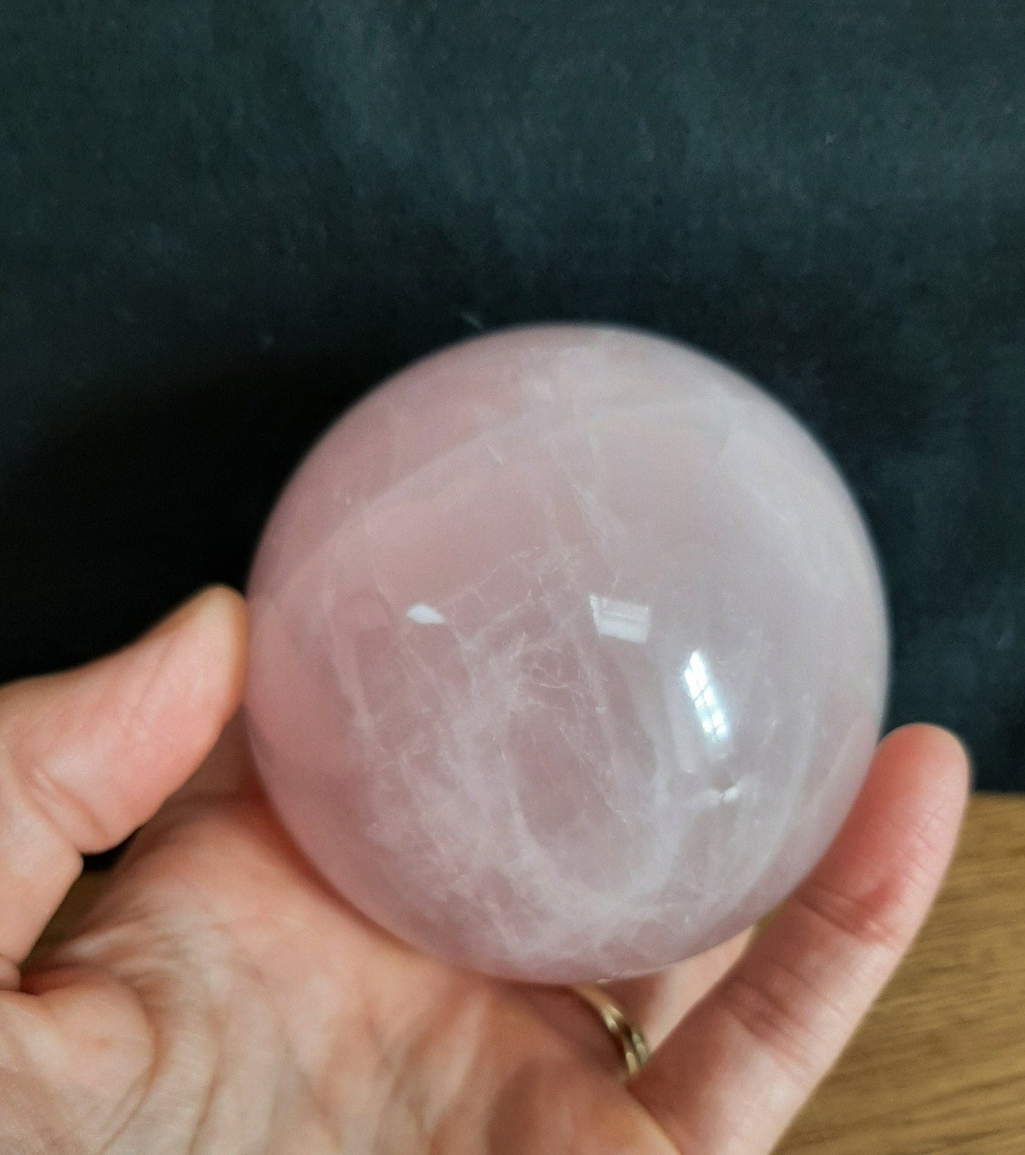 Rose Quartz Sphere 6cm/7cm