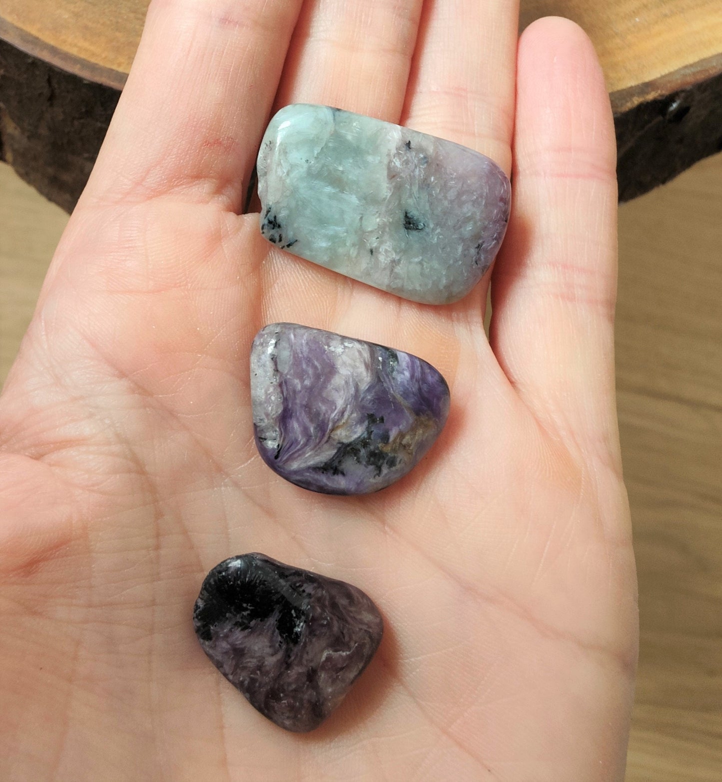 Charoite Tumblestone (S/M)