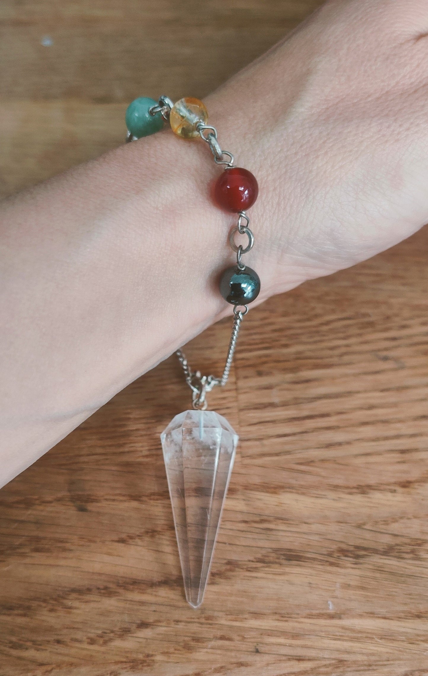 7 Chakra Pendulum/bracelet