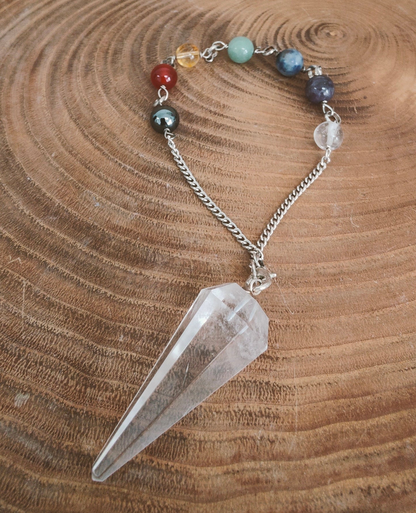 7 Chakra Pendulum/bracelet