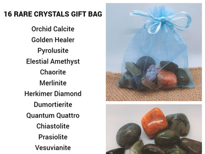 16 Rare Crystals Gift Box