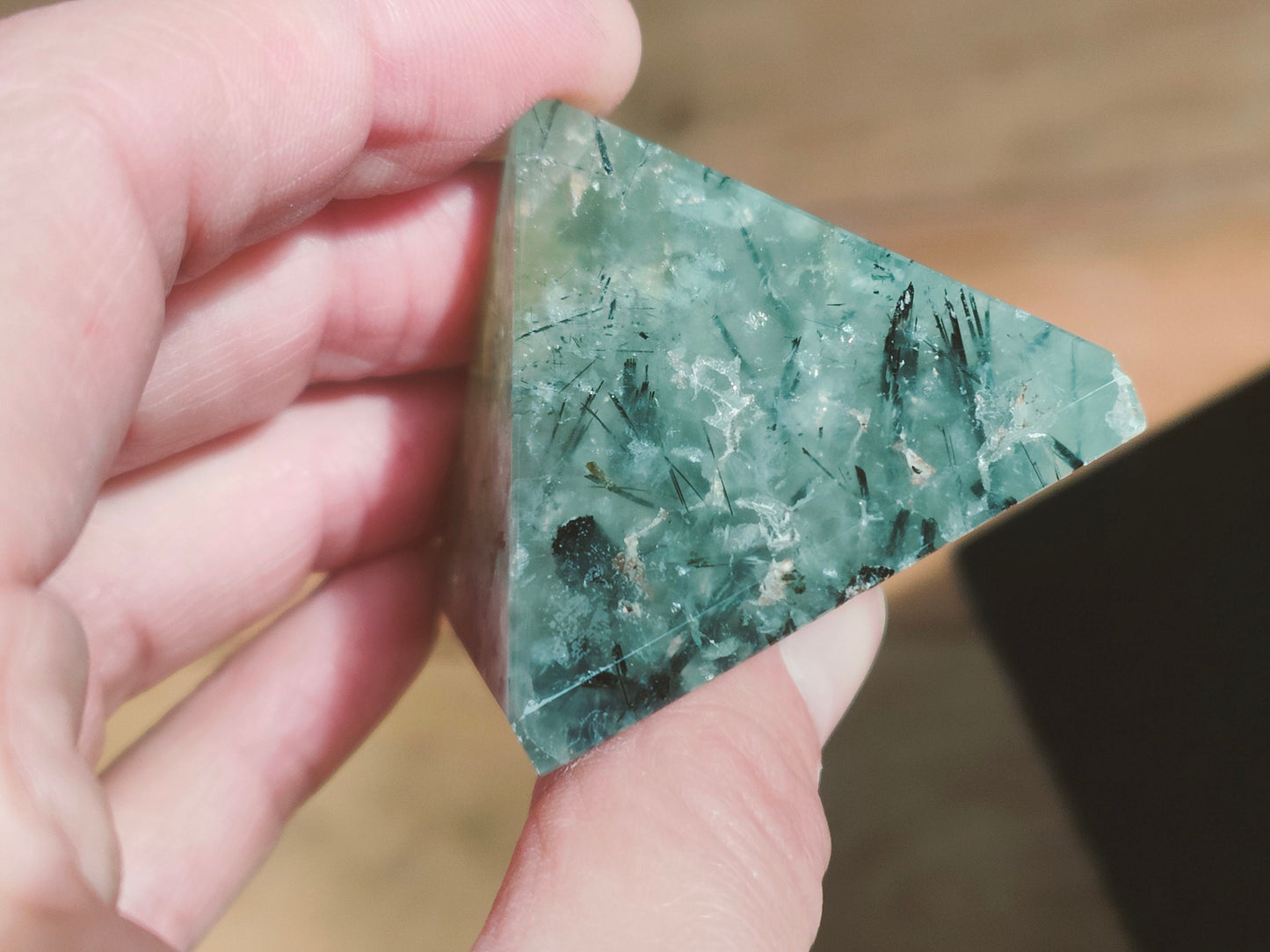 Prehnite Pyramid 5cm