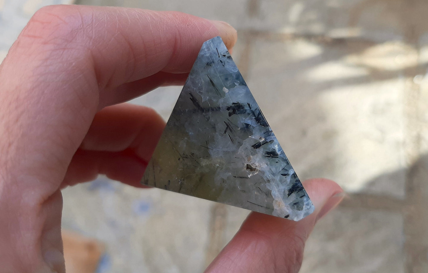 Prehnite Pyramid 5cm
