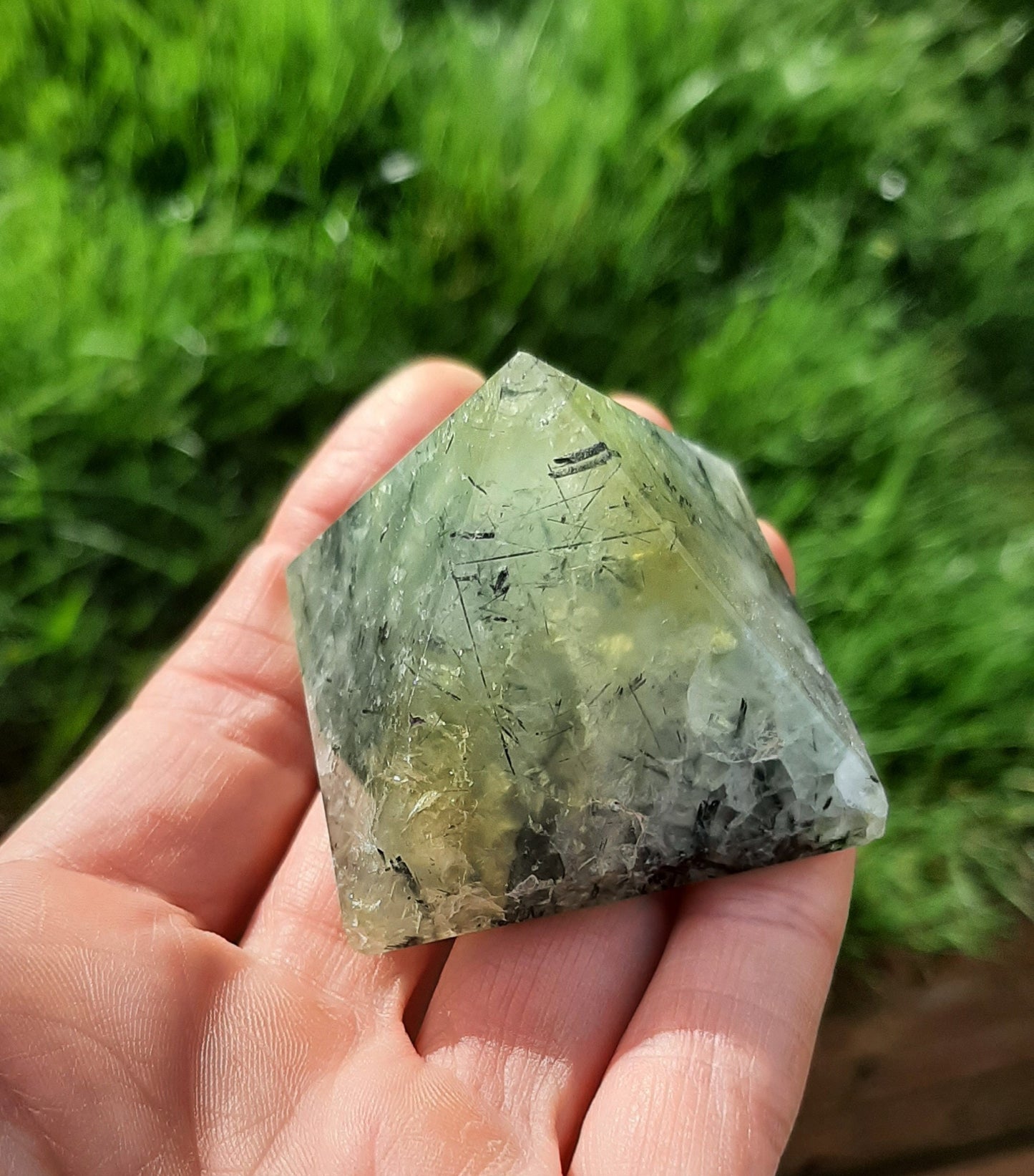 Prehnite Pyramid 5cm