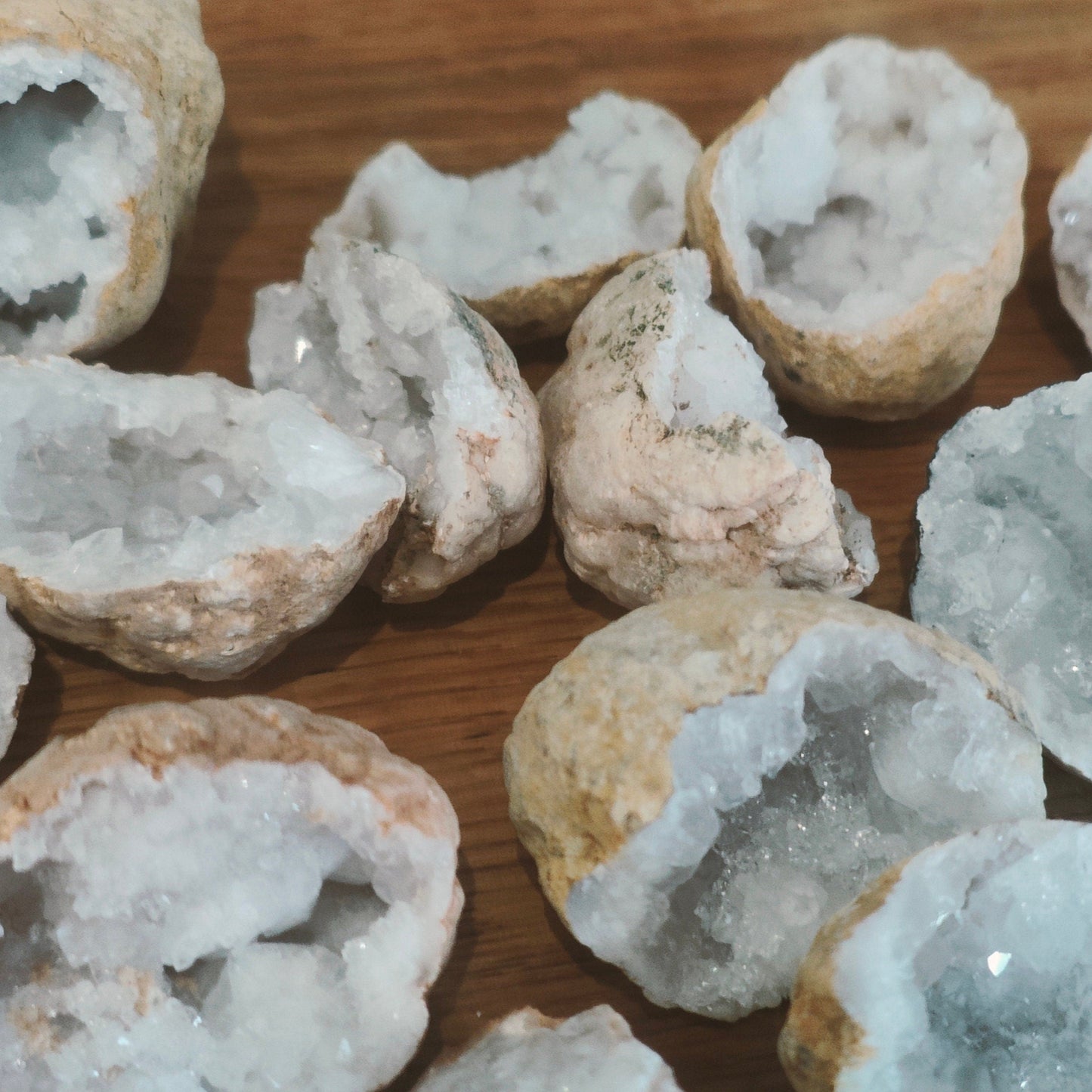 White Agate Mini Geode