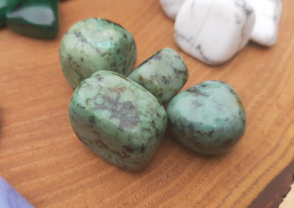 African Turquoise Tumblestones (M)