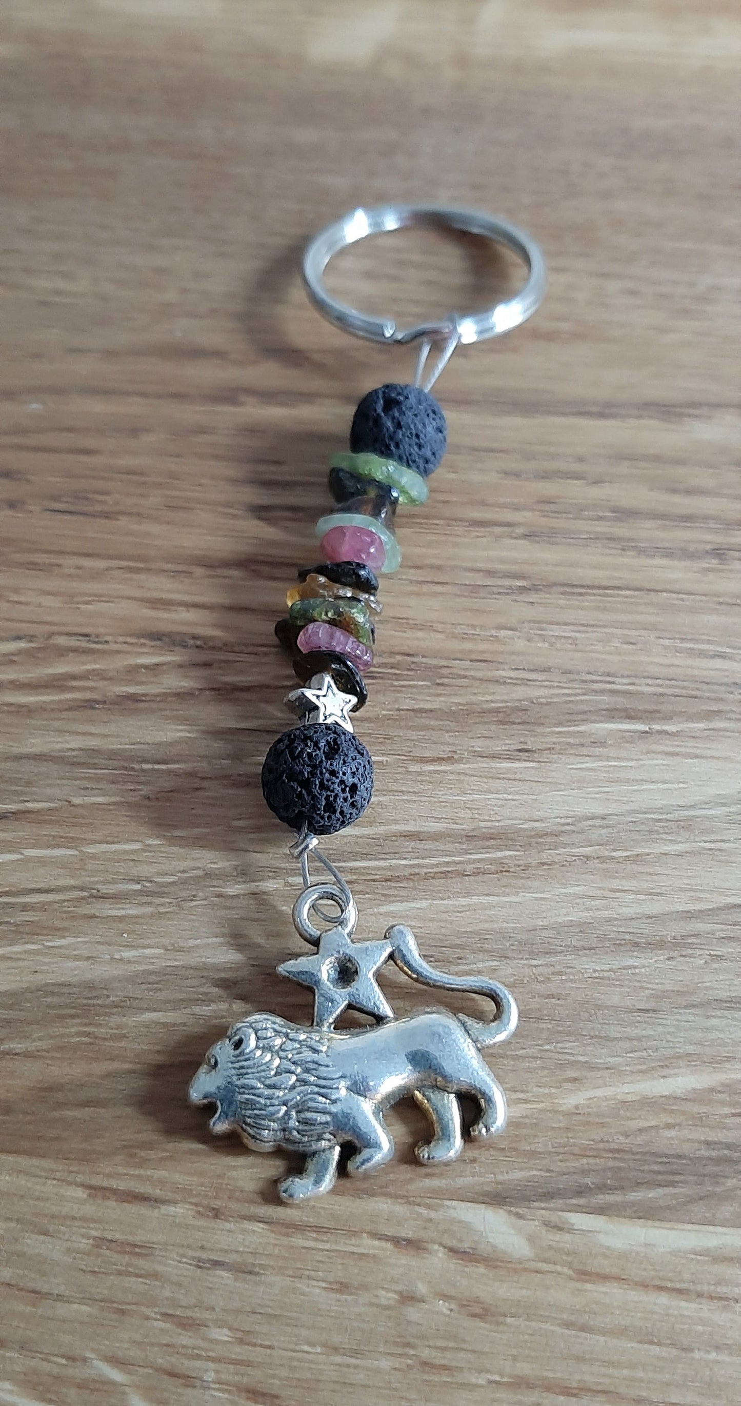 Horoscope Gemstone Keyrings