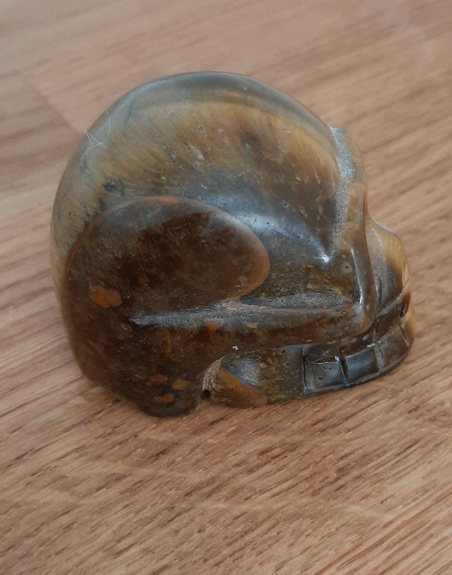 Tigers Eye Crystal Skull