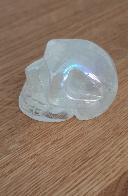 Aura Quartz Crystal Skulls