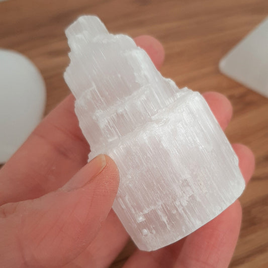 Selenite Tower 6.5cm