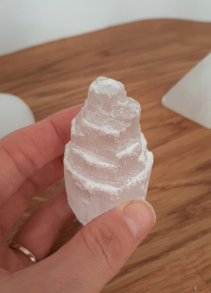 Selenite Tower 6.5cm