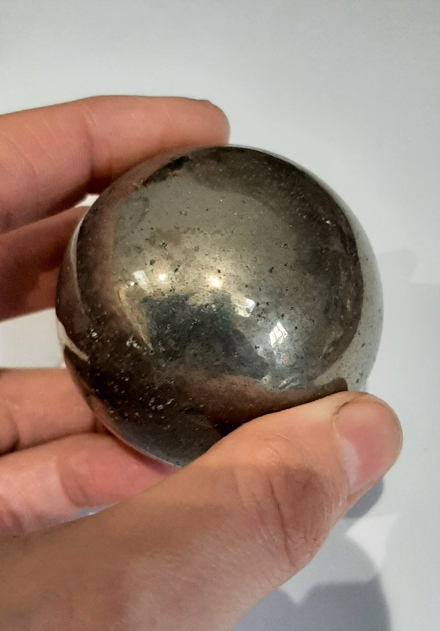 Pyrite (Fools Gold) Sphere