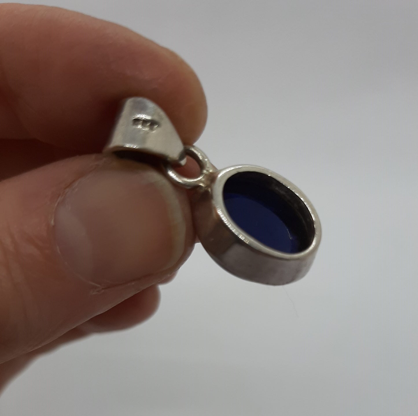 Iolite 925 Silver Pendant