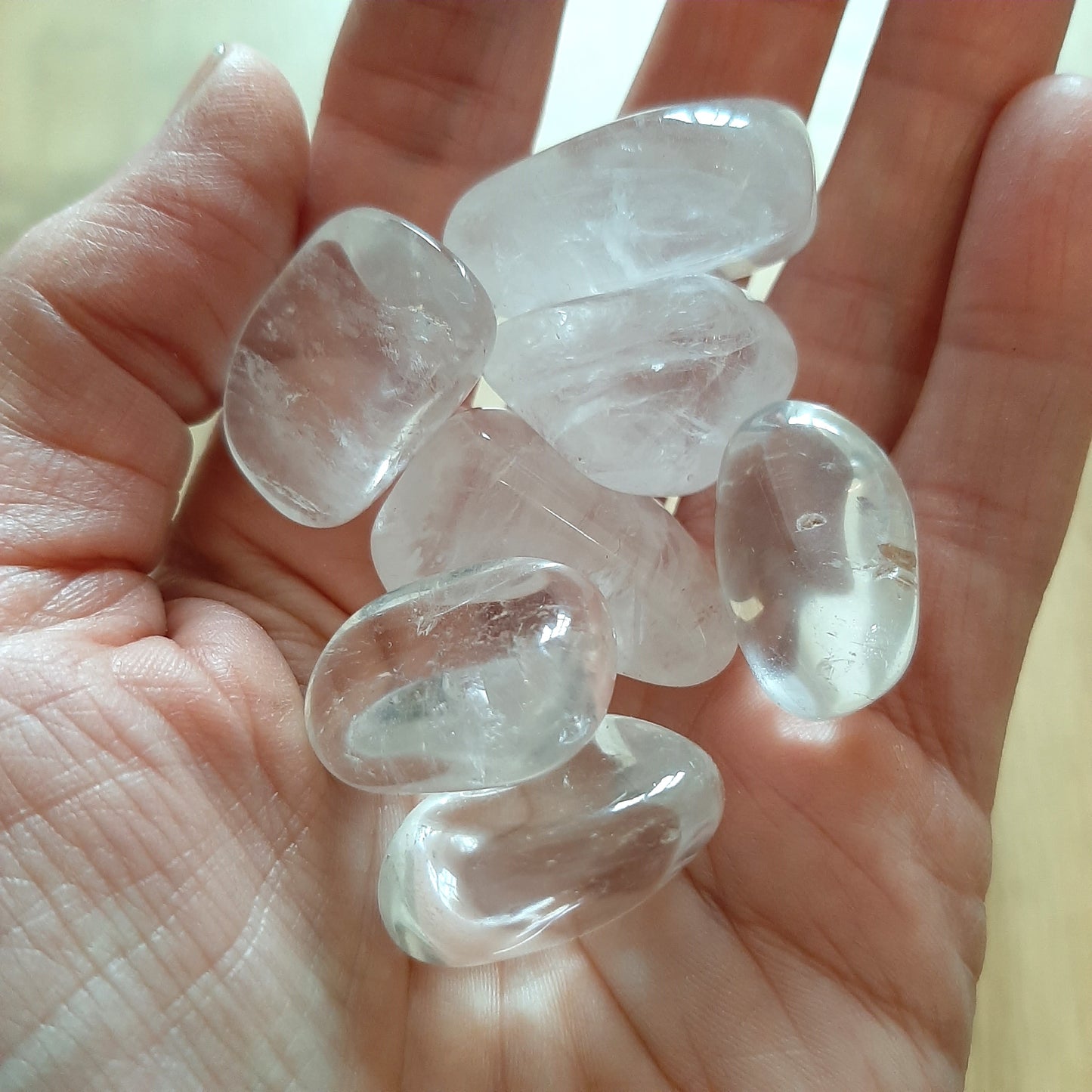 Clear Quartz Tumblestones (M)