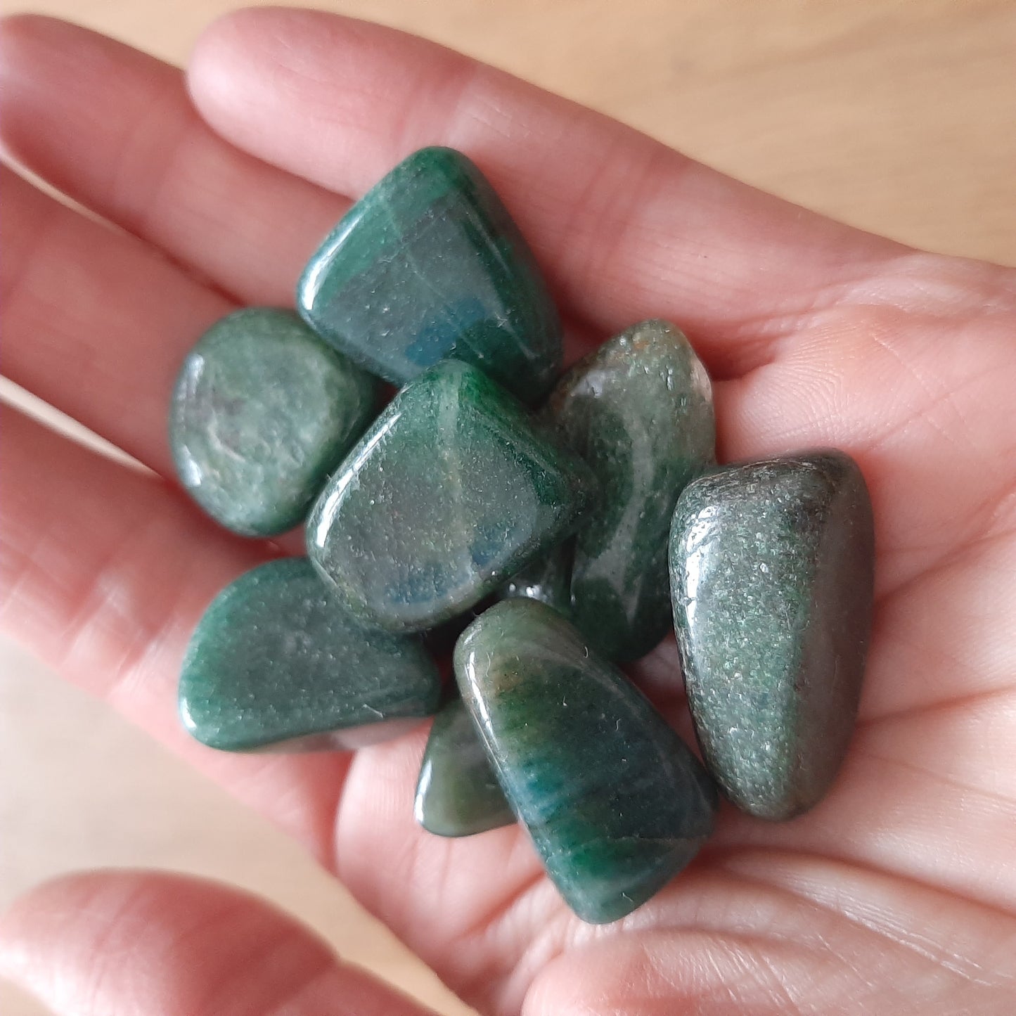 Fuchsite Tumblestones (M)