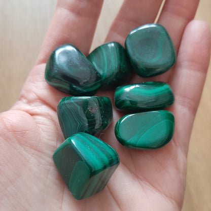 Malachite Tumblestones (M)