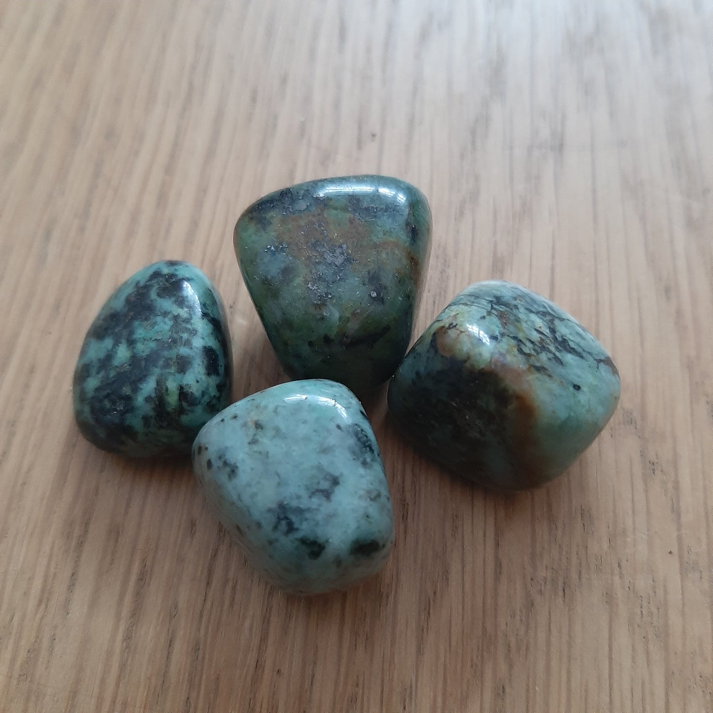 African Turquoise Tumblestones (M)