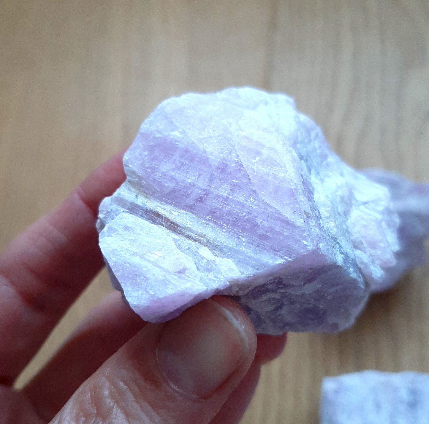 Raw Natural Kunzite Pieces