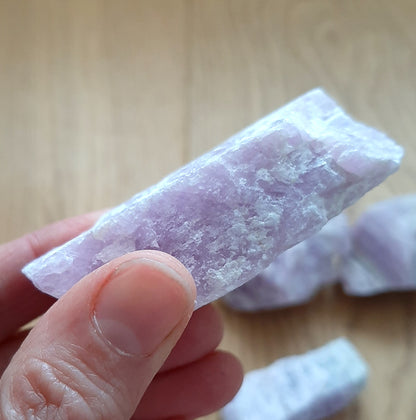 Raw Natural Kunzite Pieces