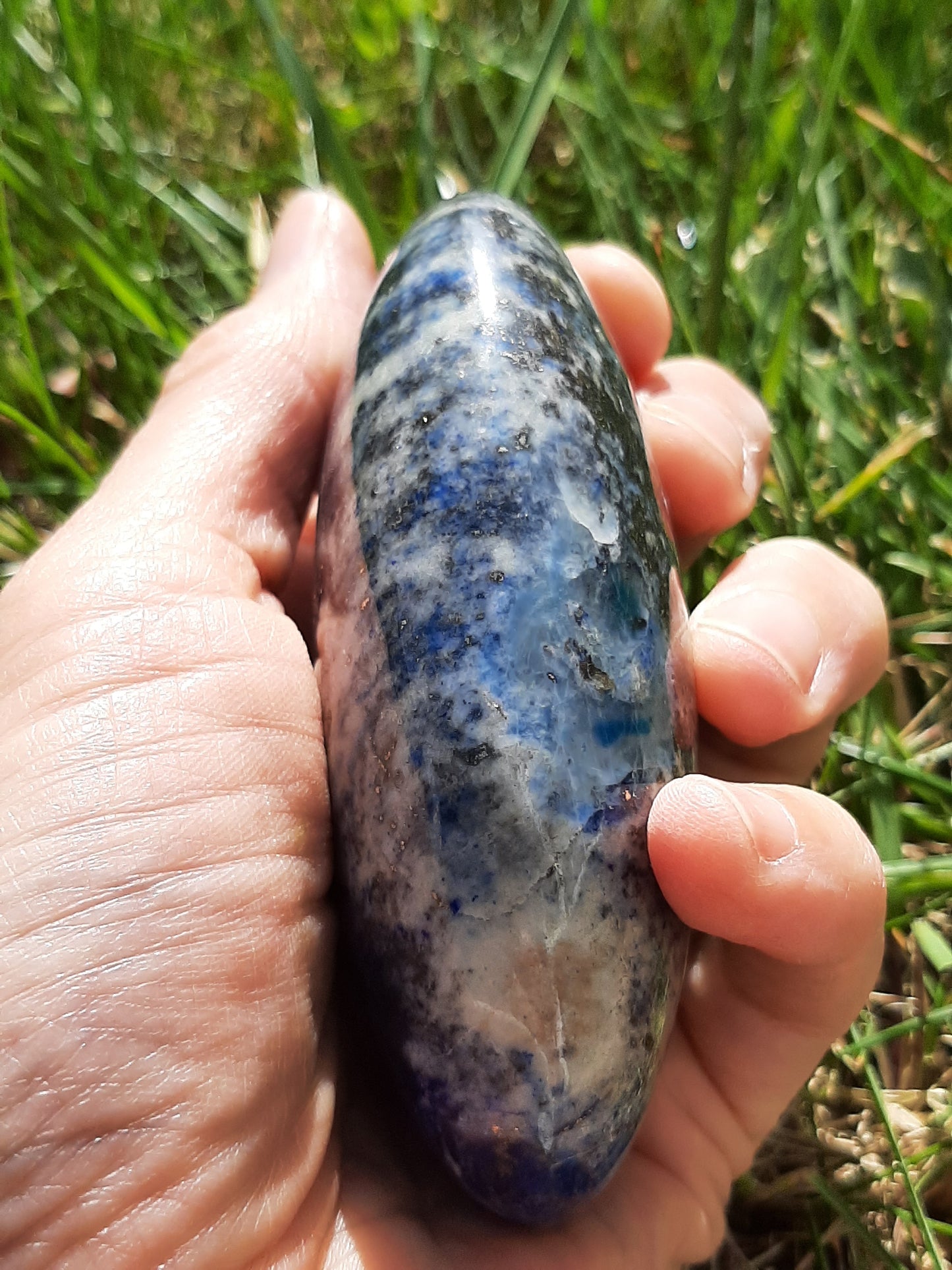 Lapis Lazuli Lare Palmstone 8.5cm