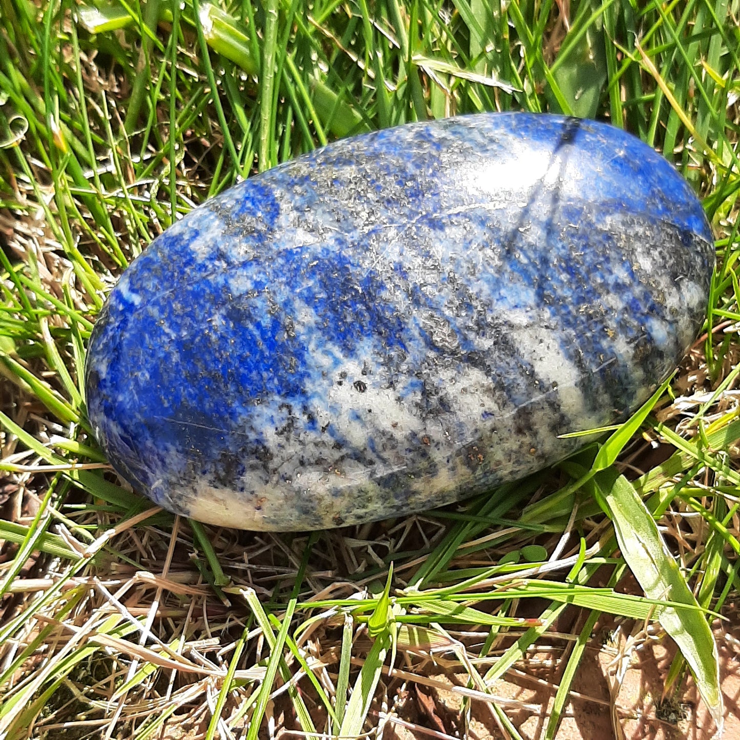 Lapis Lazuli Lare Palmstone 8.5cm