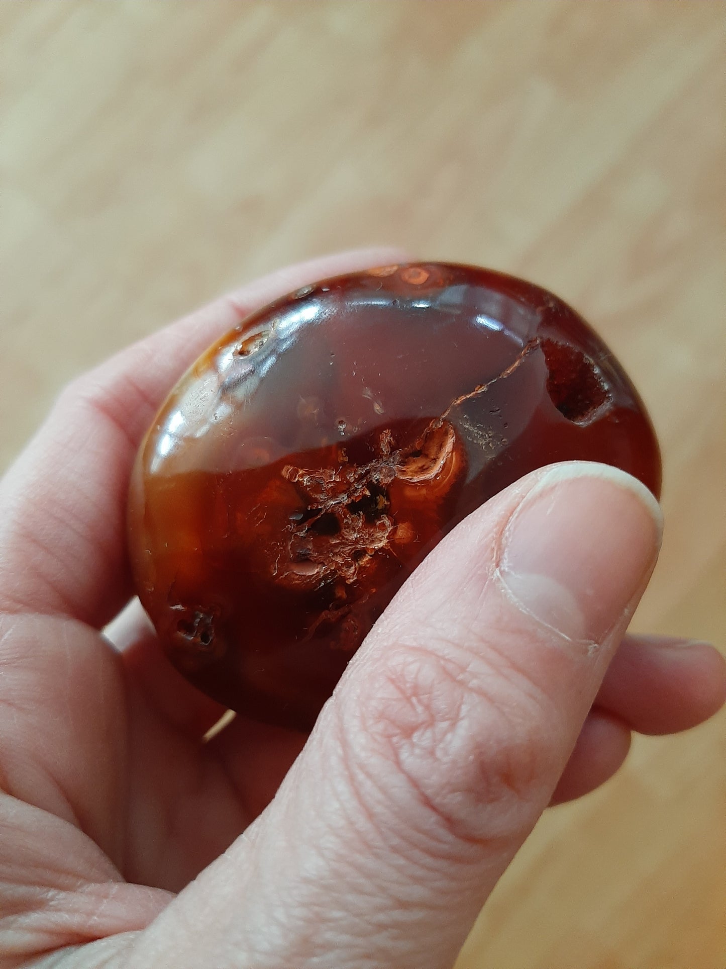 Carnelian Polished Freeform 6cm