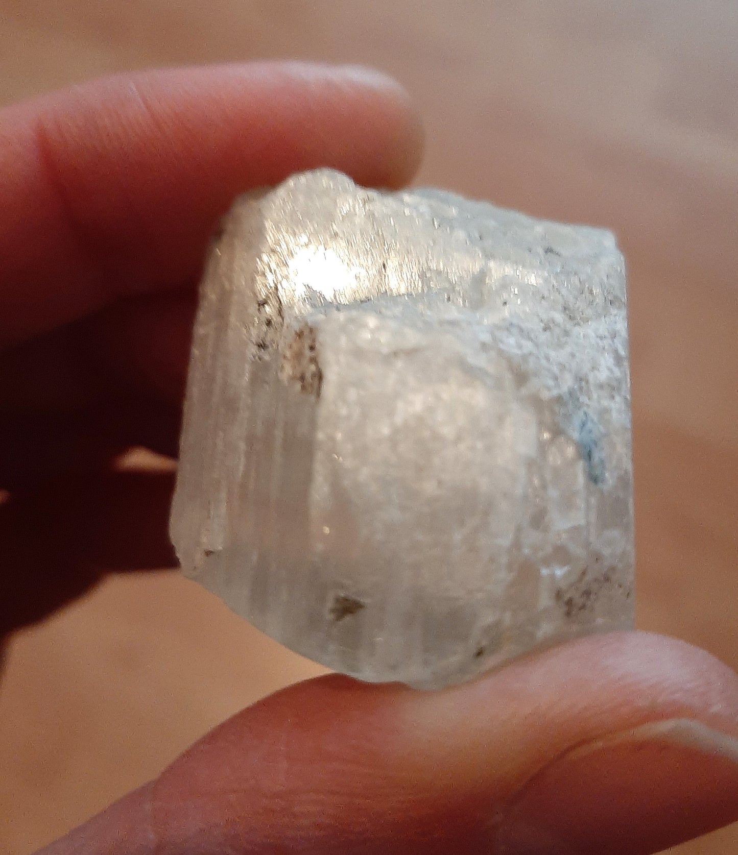 Raw Natural Kunzite Chunk 4cm