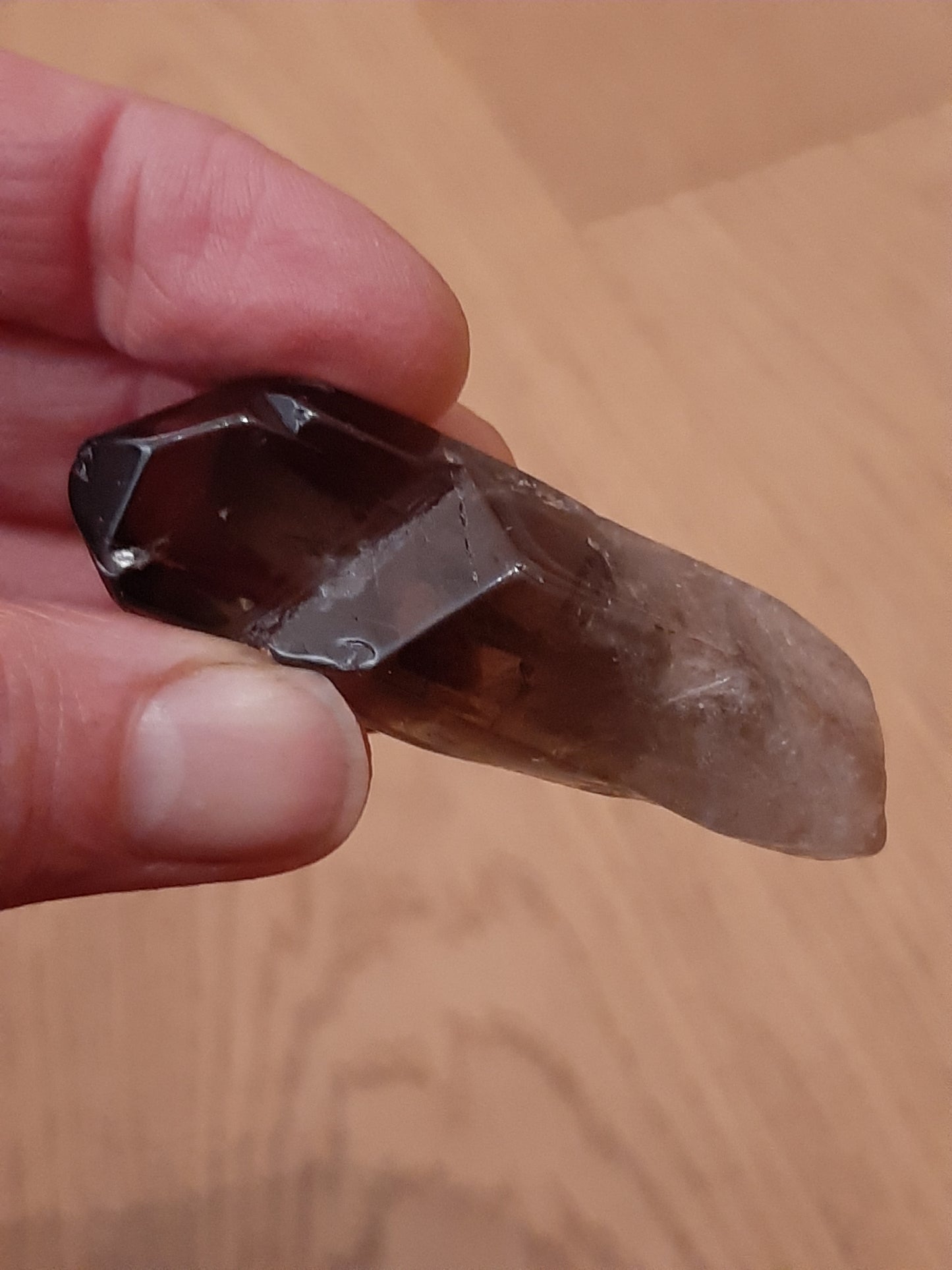 Morion Smokey Quartz Point