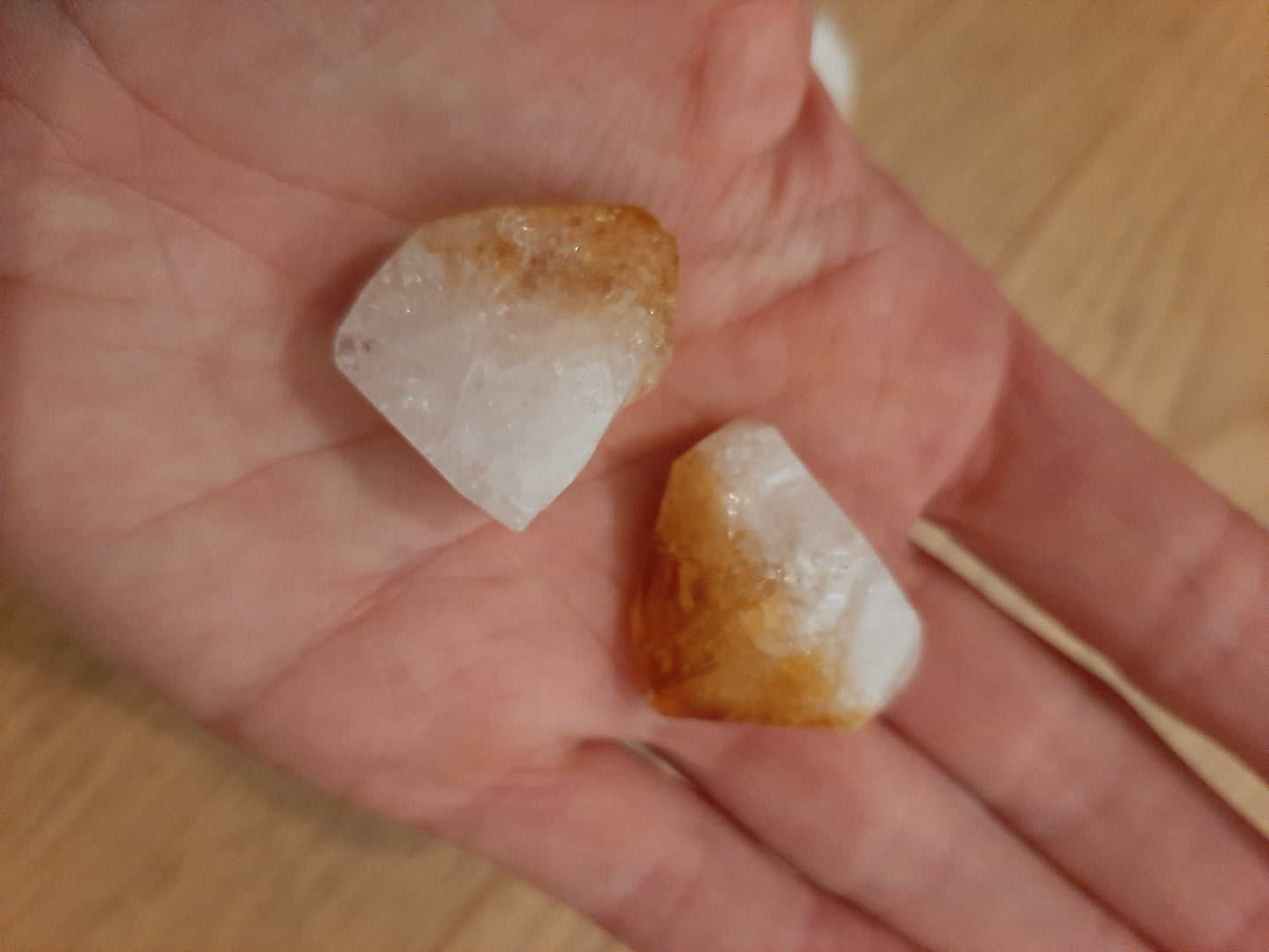 Citrine Raw Points