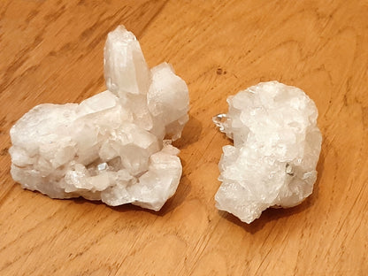 Quartz Clusters 7-8cm