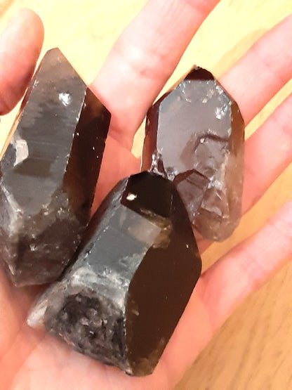 Smokey Quartz Polished Points 5-7cm