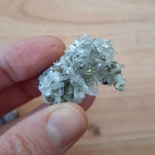 Needle Quartz/Pyrite Cluster 20g