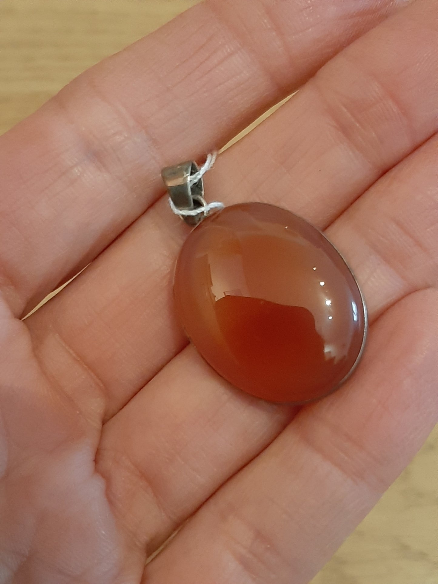 Carnelian 925 Silver Pendant