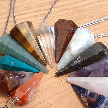 Gemstone Pendulums