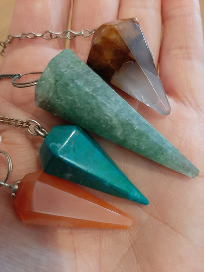 Gemstone Pendulums