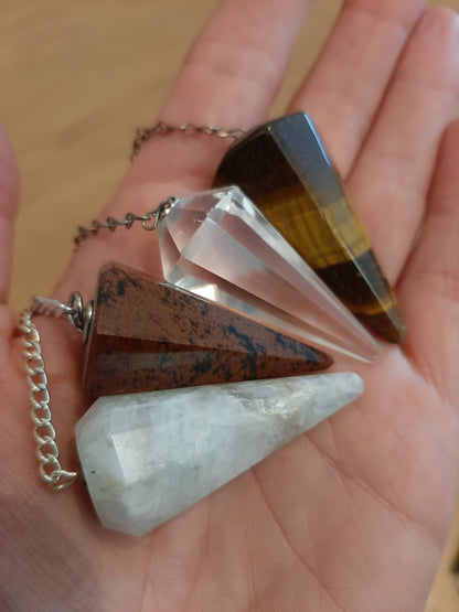 Gemstone Pendulums