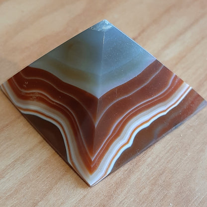 Agate Pyramid 4.5cm