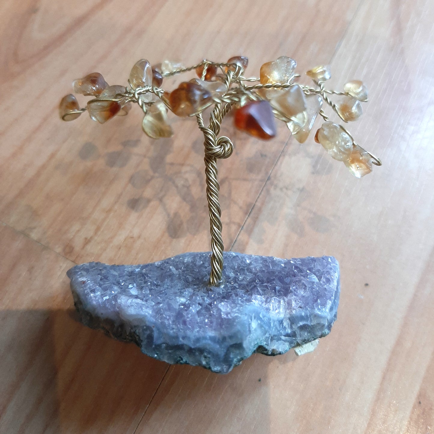 Citrine Gem Tree 7cm