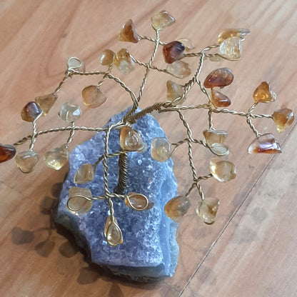 Citrine Gem Tree 7cm