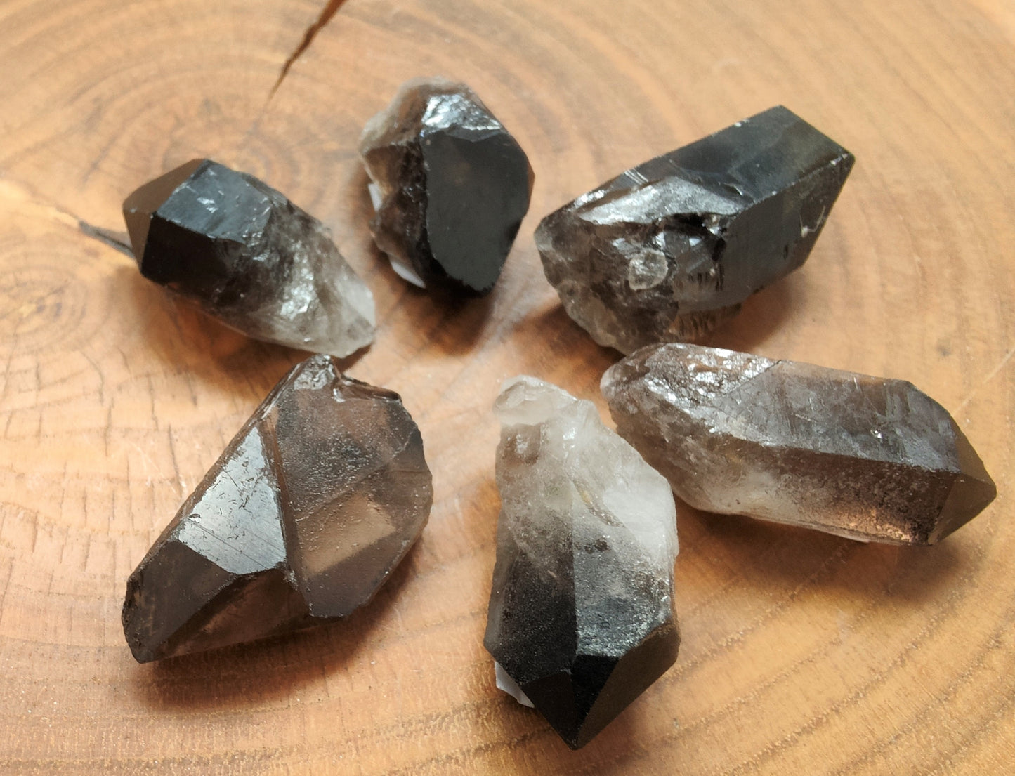 Smokey Quartz Polished Point 3-4cm