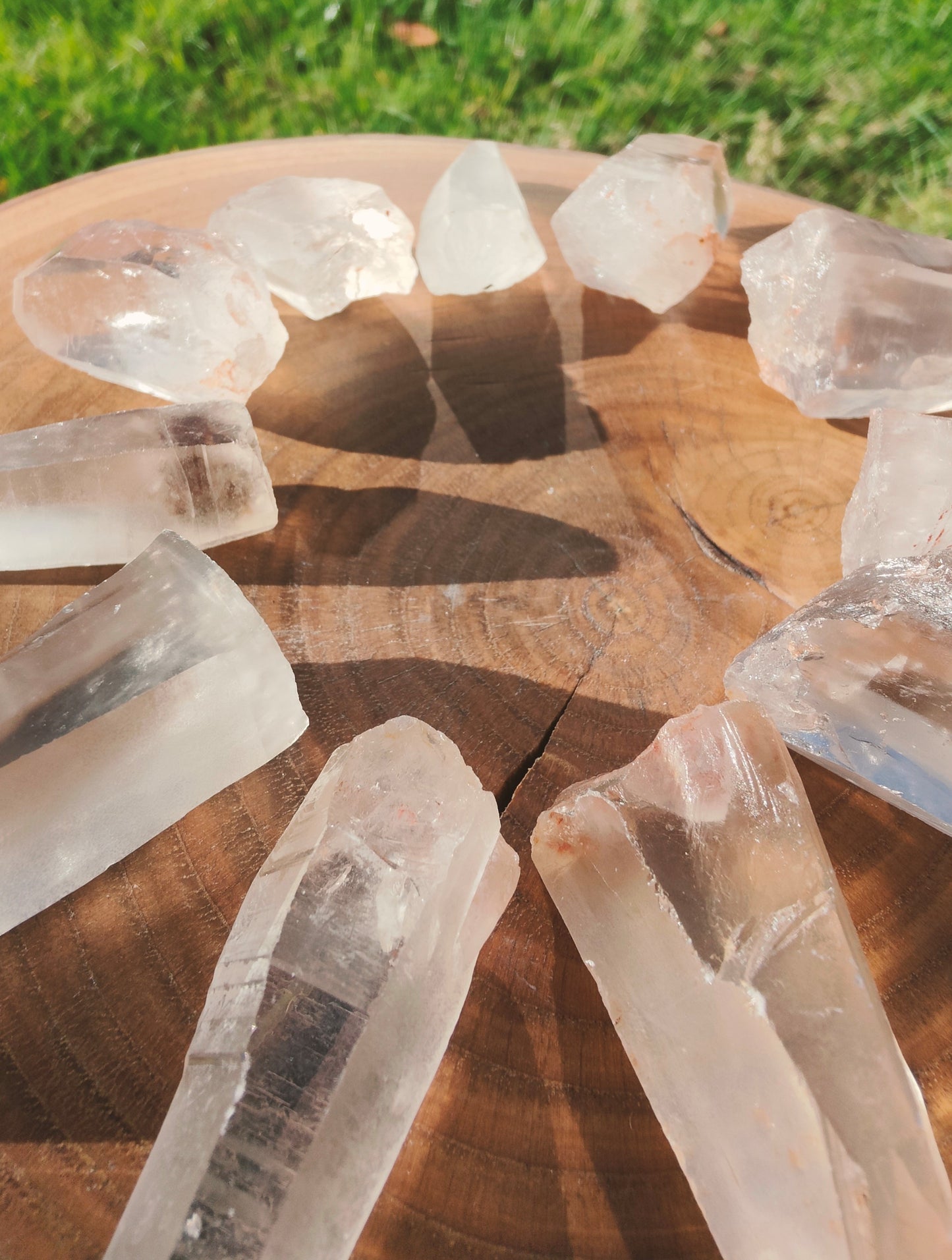 Lemurian Quartz Points  3-7cm