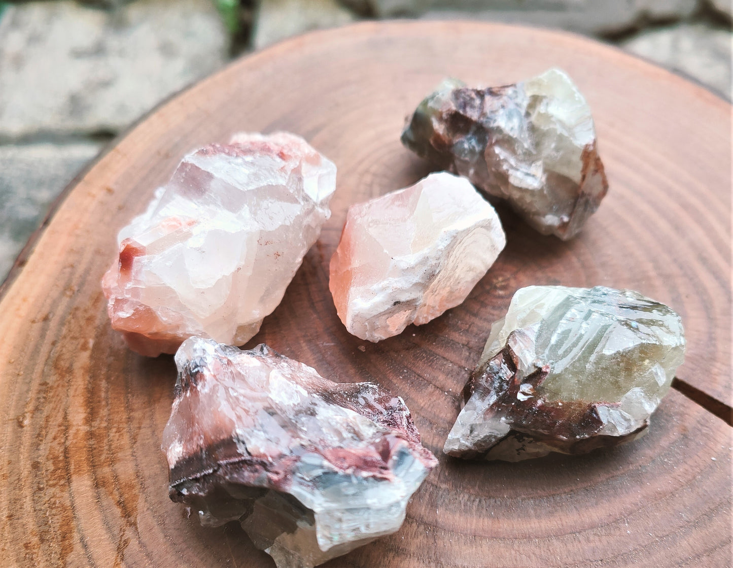 Rainbow Calcite Natural Pieces