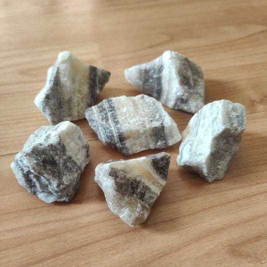 Zebra Jasper Rough Natural Pieces